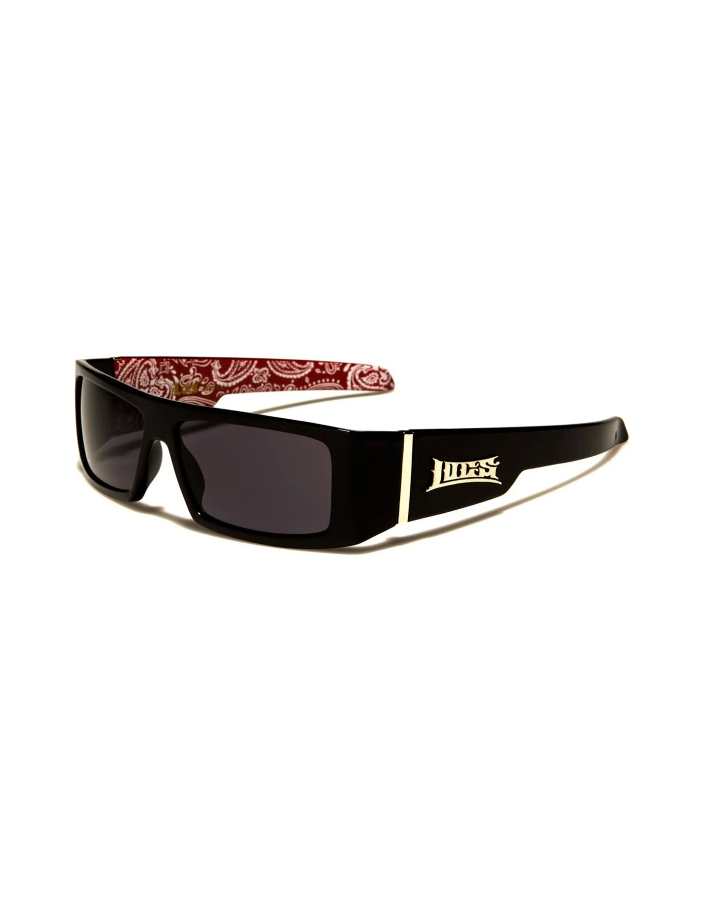 Locs Sunglasses Bandana Red