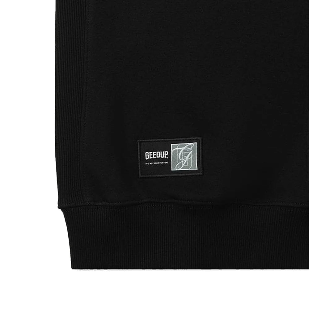 Geedup Core Logo Crewneck 'Black / Grey' (2025)