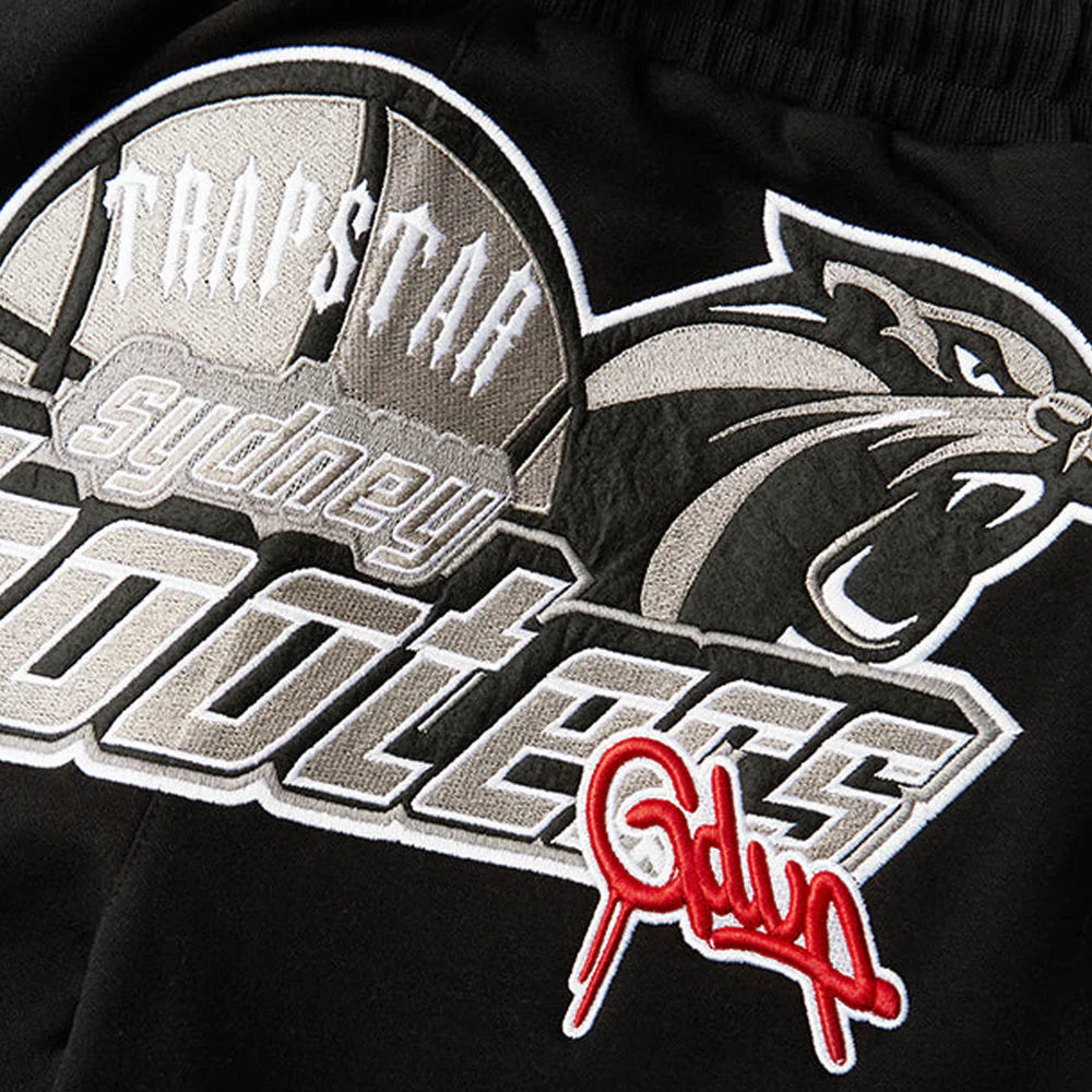 Geedup x Trapstar Sydney Shooters Trackpants 'Black / Red' (2025)