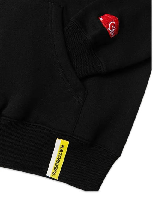 Geedup x Footlocker x TN PFK Hoodie in Black Turbo Green end White (Available)