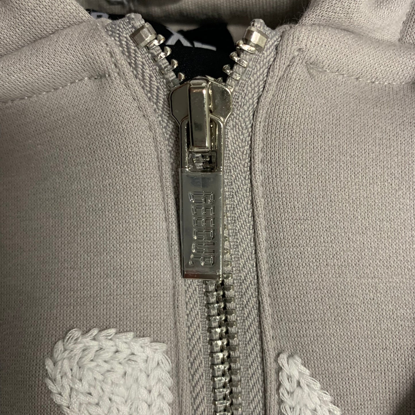 Geedup Handstyle Bally Jacket 'Grey / White' (2025)