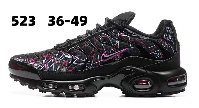 Nike TN Black Pink with Black Pink Swoosh
