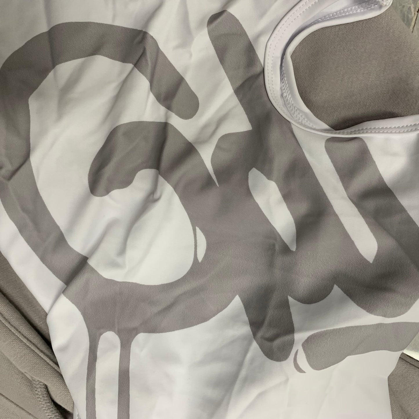 Geedup Handstyle Bally Jacket 'Grey / White' (2025)