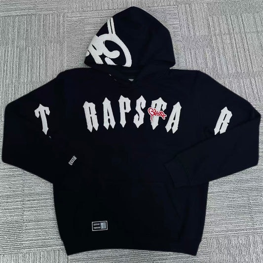 Geedup x Trapstar Handstyle x Irongate Arch Hoodie 'Black / White' (2025)