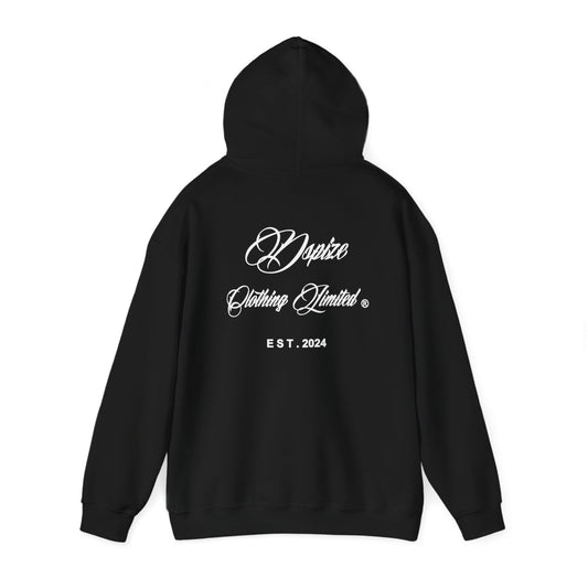 DCL Script Black Hoodie