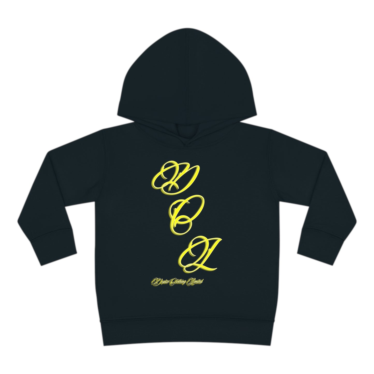 DCL Yellow Script Black Hood (Kidz)