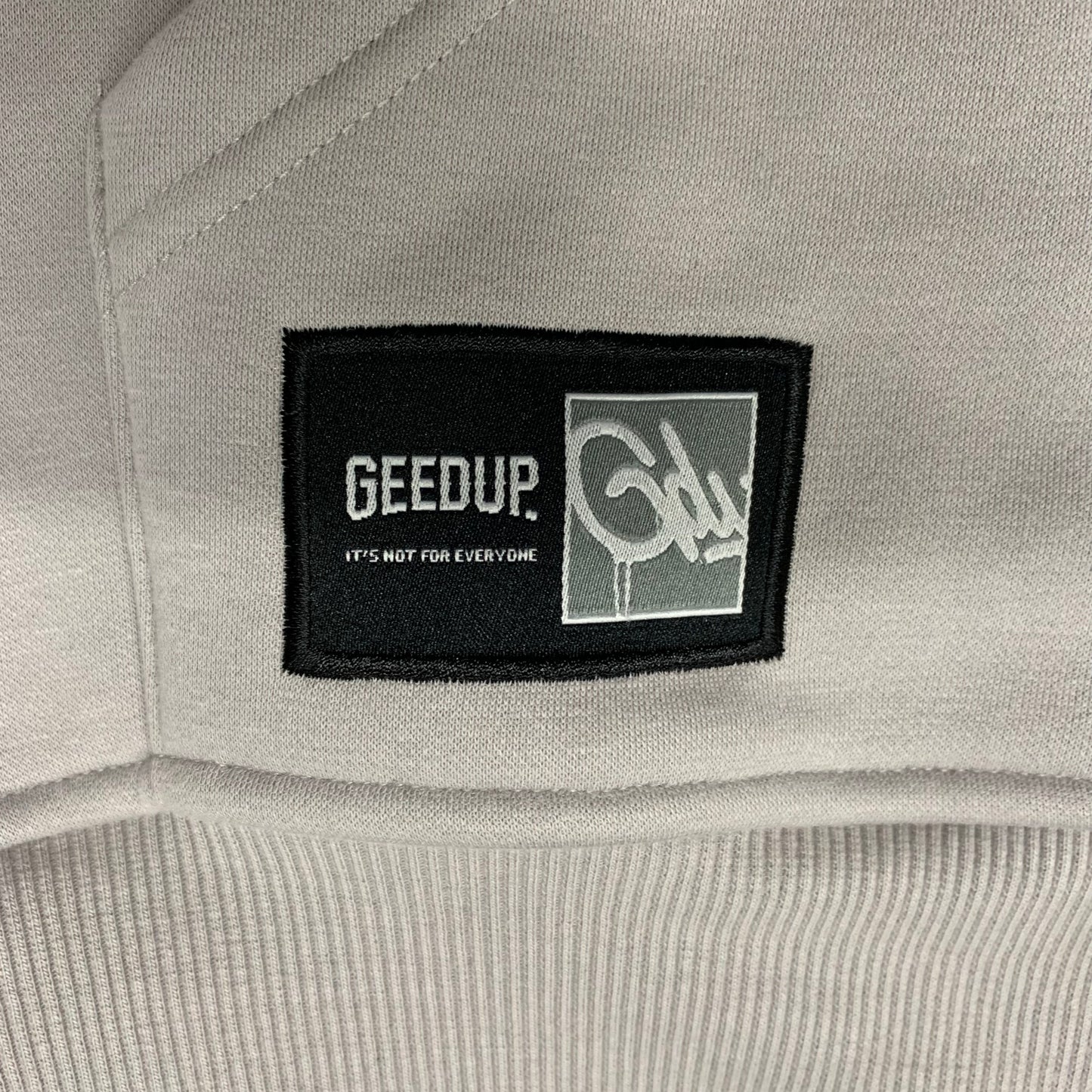 Geedup Handstyle Bally Jacket 'Grey / White' (2025)