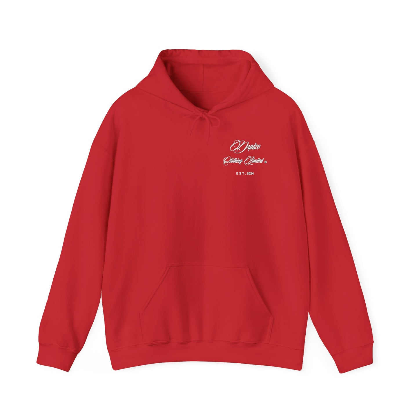 DCL White Script Red Hood
