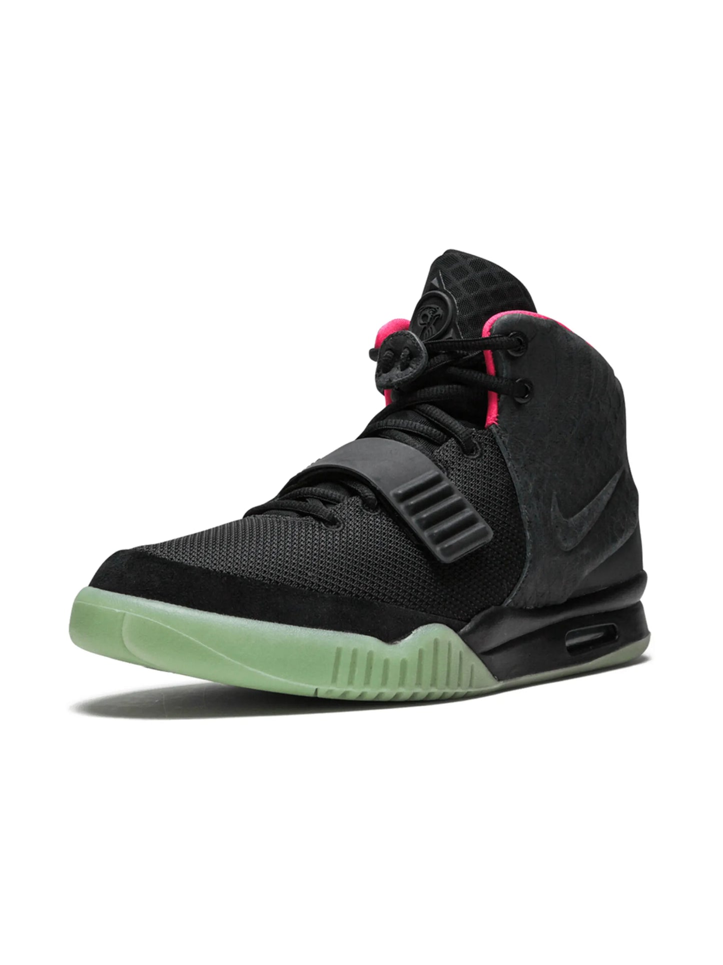 Air Yeezy 2 NRG Solar Red Sneakers Black