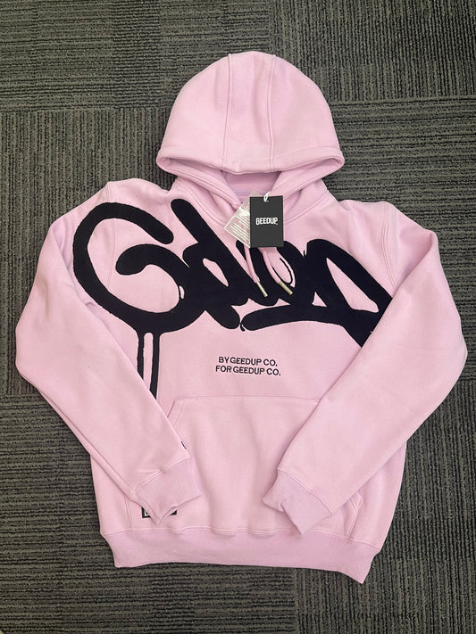 Geedup Handstyle Hoodie 'Lavender / Black' (2025)