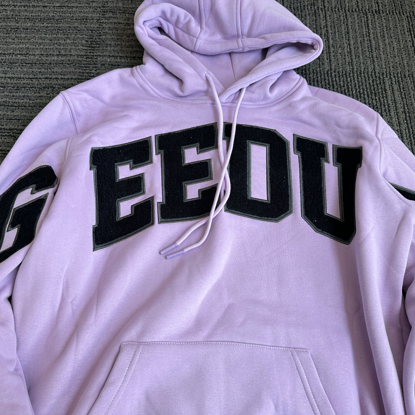 Geedup Team Logo Hoodie 'Lavender / Black' (2022)