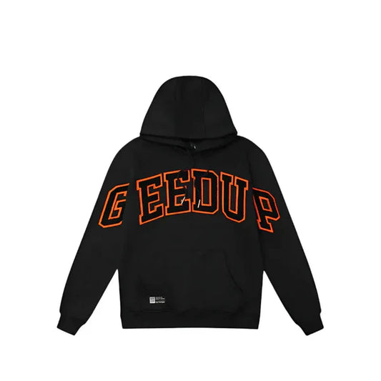 Geedup Team Logo Orange/Black Hood