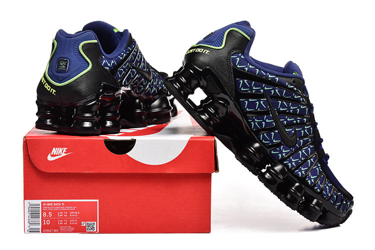 Nike Shox Dark Navy / Fluro Yellow / Black