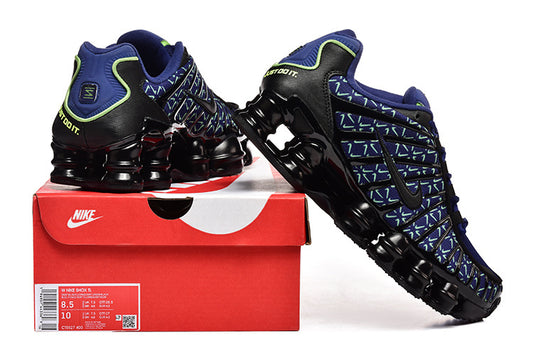 Nike Shox Dark Navy / Fluro Yellow / Black