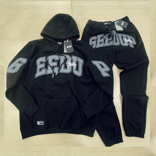 Geedup Team Logo/Handstyle Track Set 'Black / Grey / White' (2025)