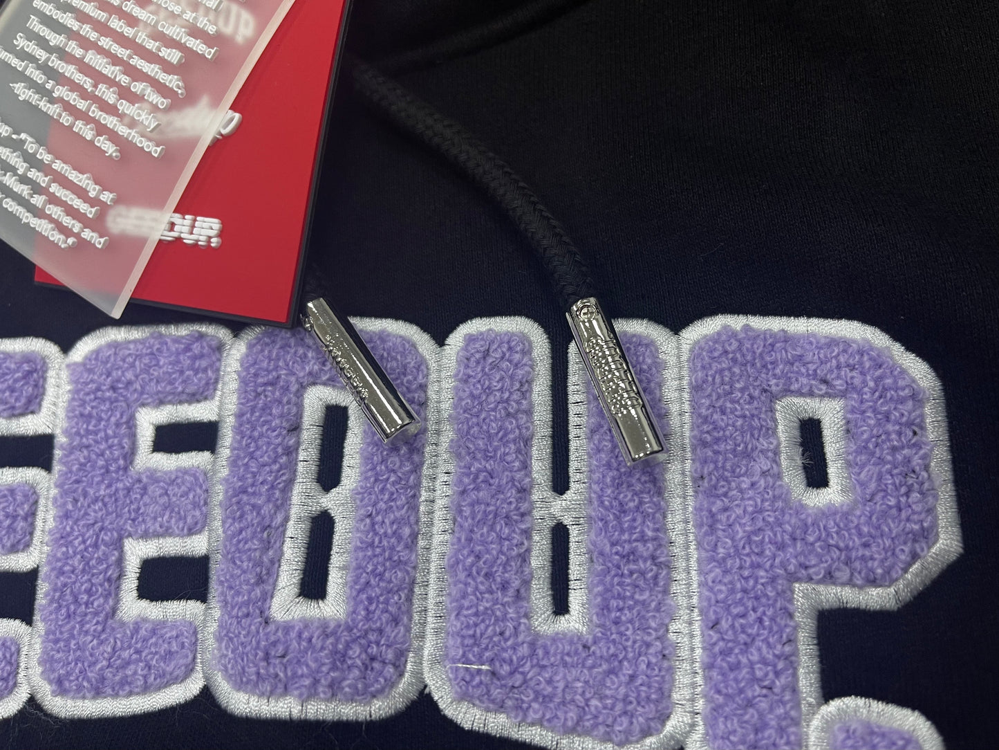 Geedup Play For Keeps Hoodie 'Black / Lavender' (2024)