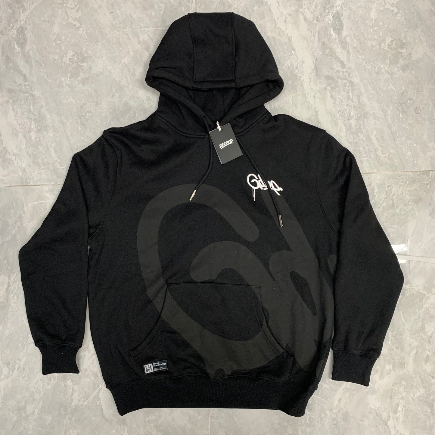 Geedup OS Handstyle Hoodie 'Black' (2025)