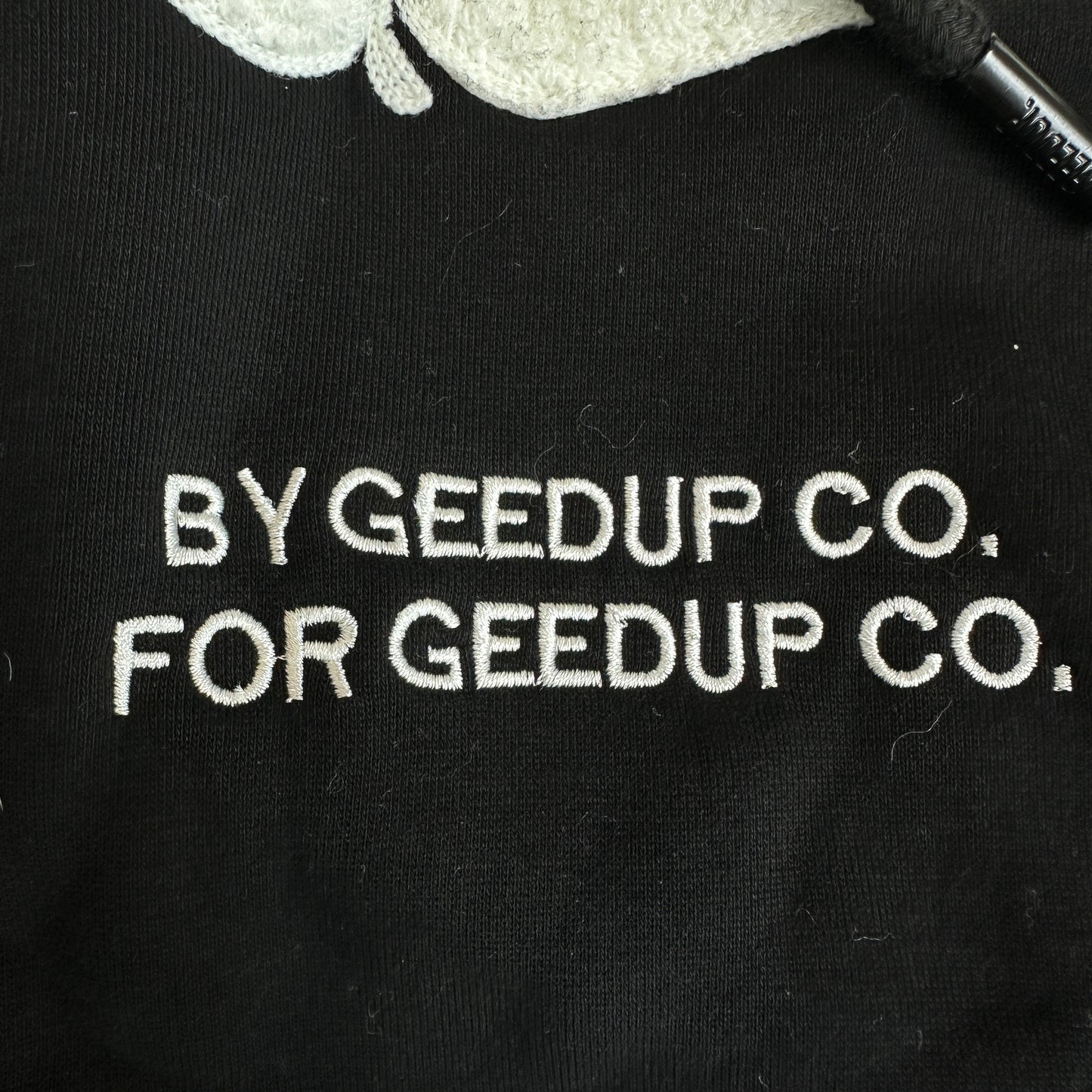 Geedup Handstyle Hoodie 'Black White' (2023)