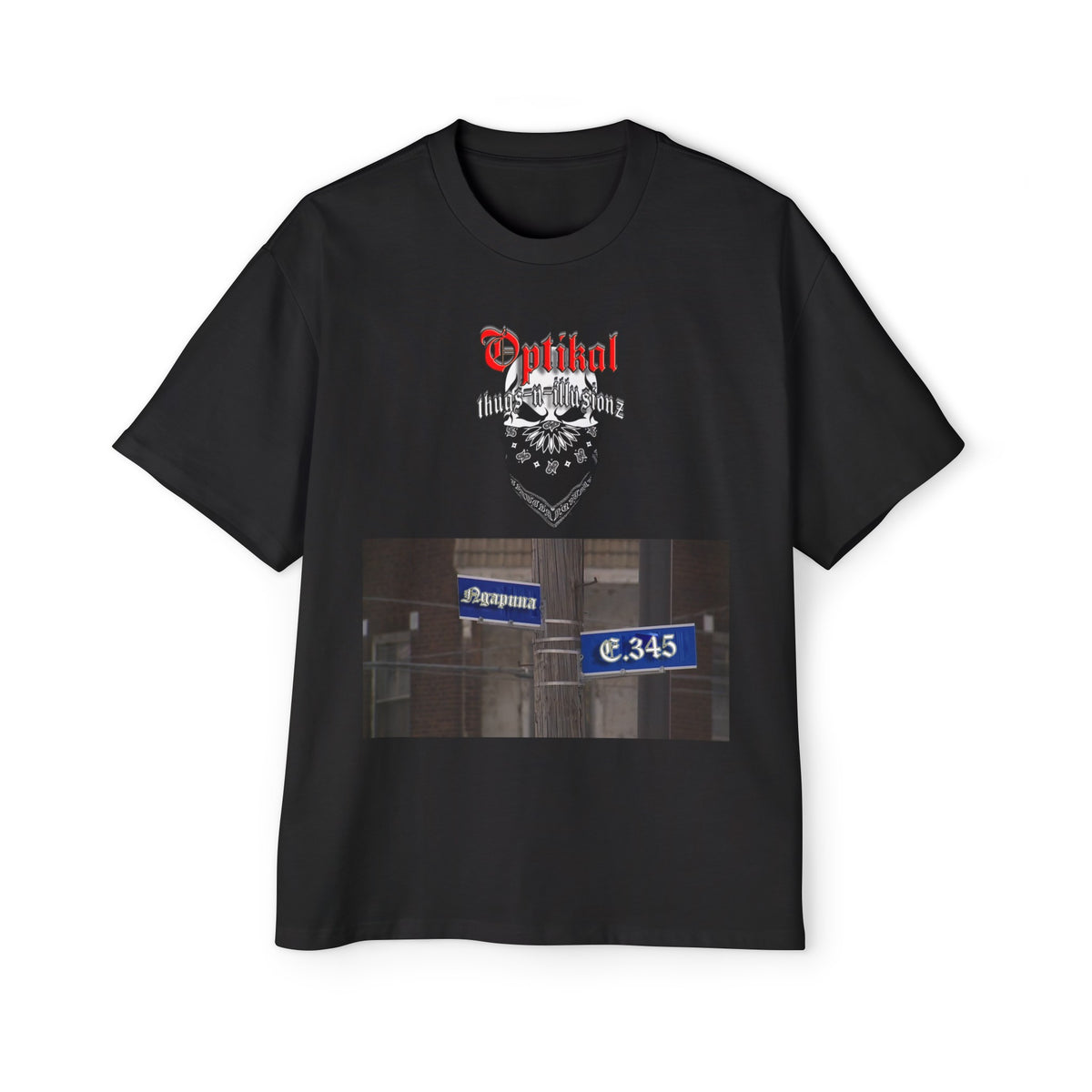 Ndp Clothes DCL Optikal thugs-n-illusionz NDP E.345 Black Tee – Dspize Clothing ...