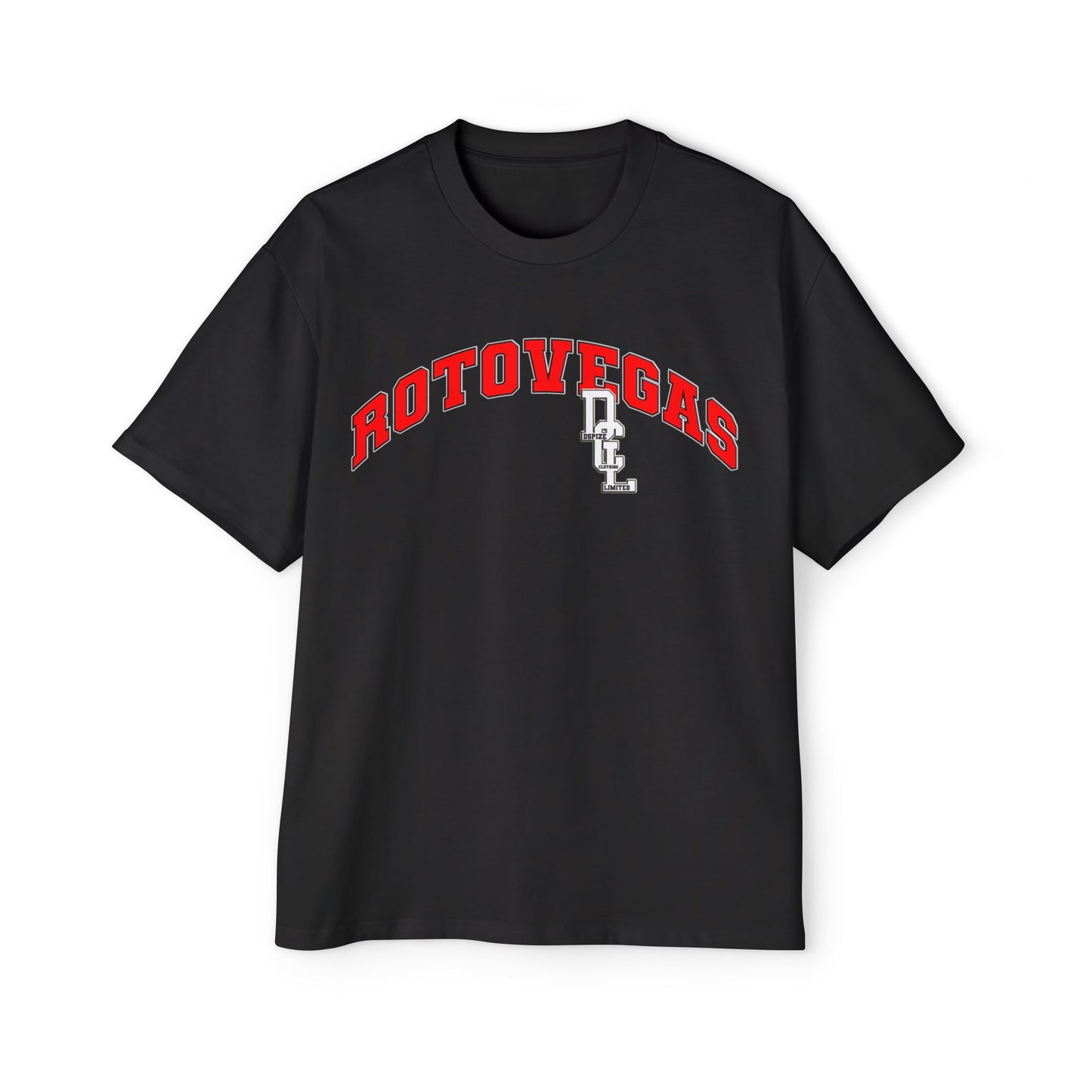 DCL Rotovegas Varsity Red/Black Tee