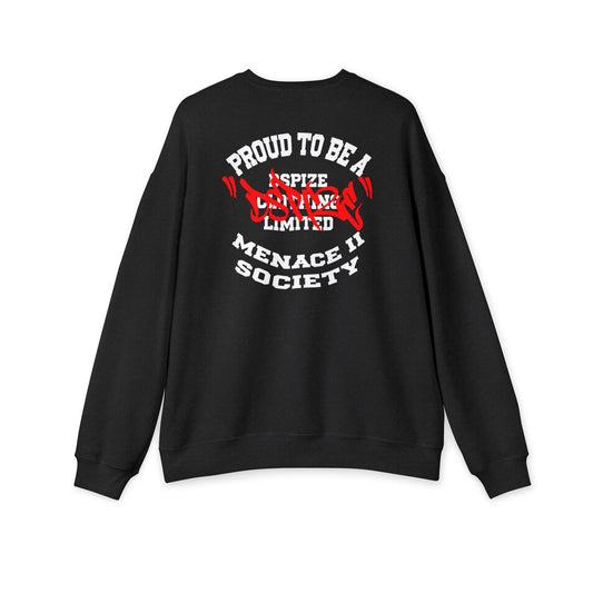 DCL Proud To Be A Menace II Society Black/Red Sweatshirt