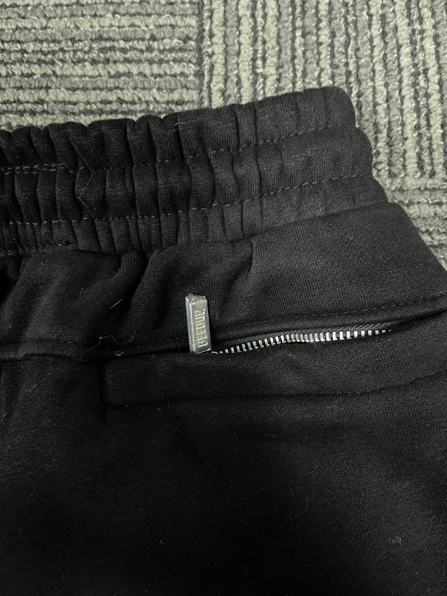 Geedup Handstyle Track Pants 'Black / Lavender' (2024)