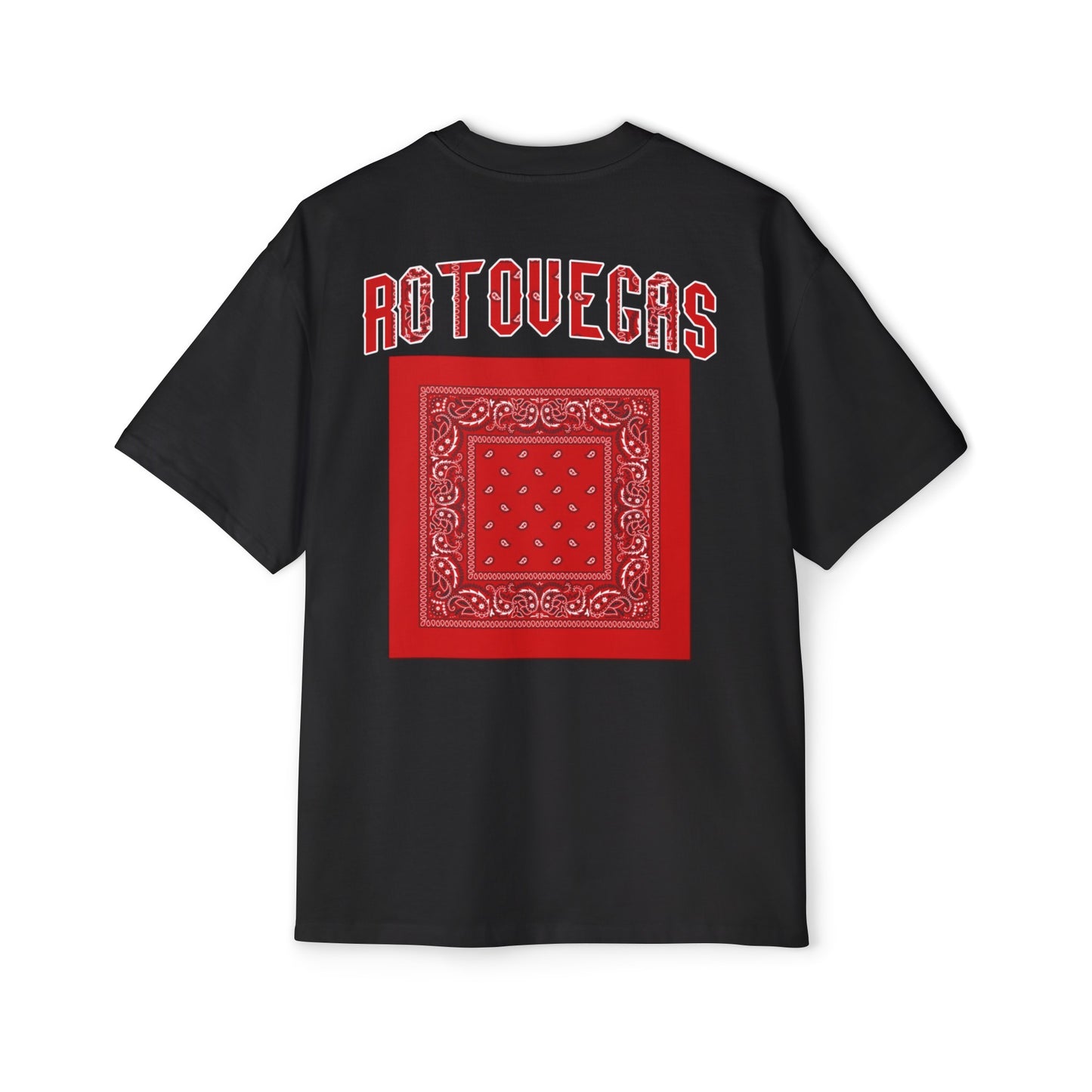 DCL Rotovegas Red Bandana Black Tshirt
