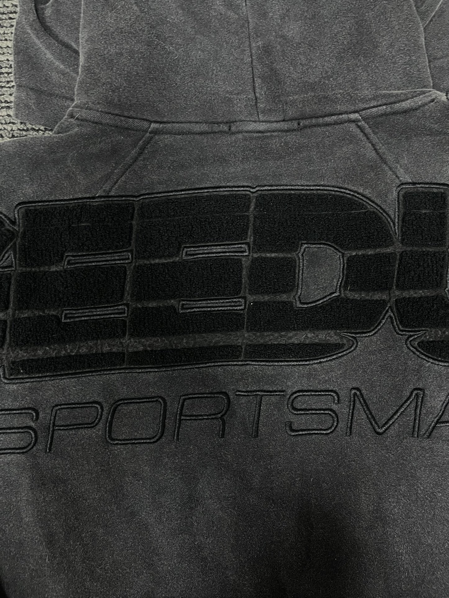 Geedup Sportsman Hoodie 'Vintage Washed Black'