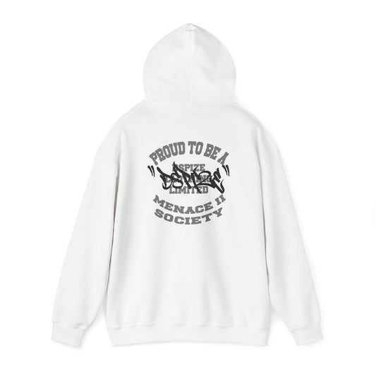 DCL Proud To Be A Menace II Society Grey/Black Hoodie