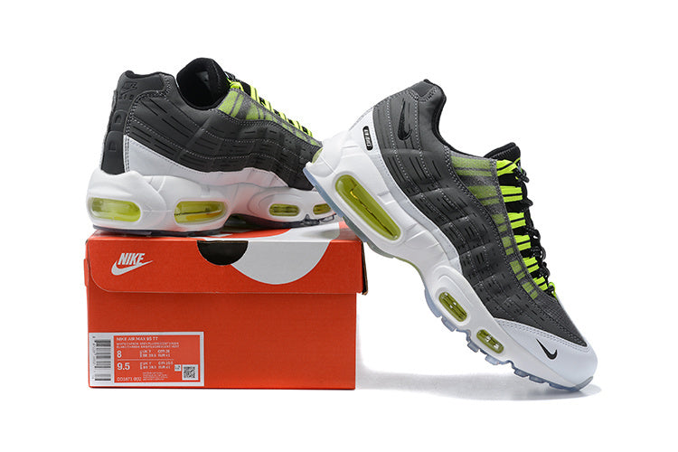 Nike Air Max 95 Dark Grey / White / Fluro Yellow