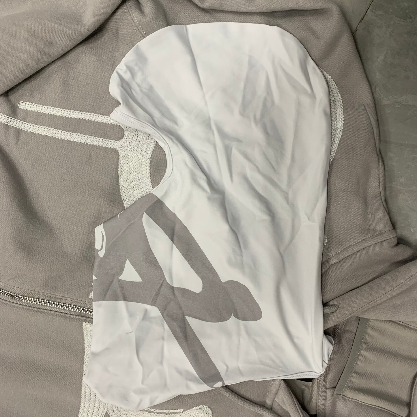 Geedup Handstyle Bally Jacket 'Grey / White' (2025)