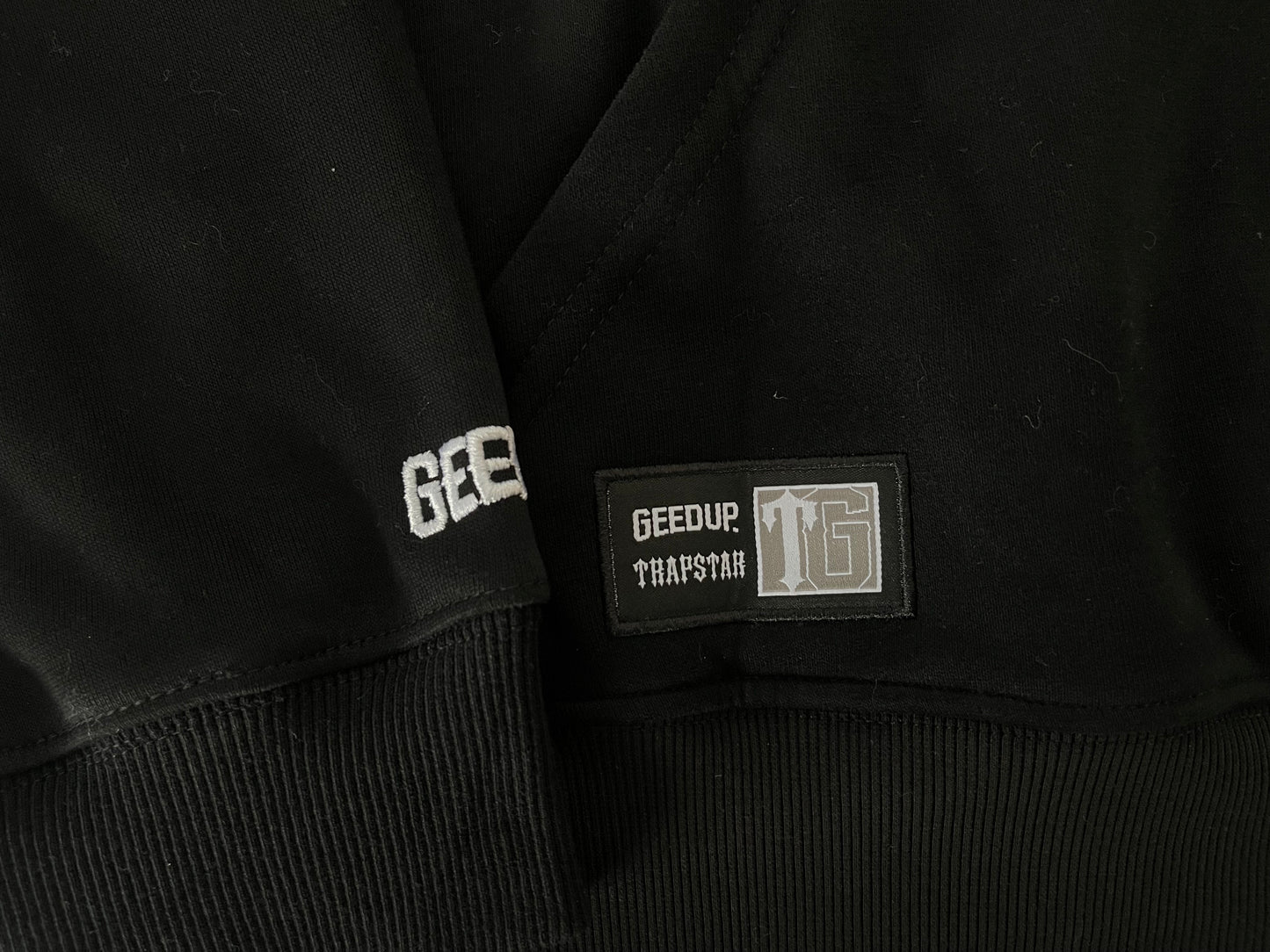 Geedup x Trapstar Handstyle x Irongate T Hoodie 'Black' (2025)