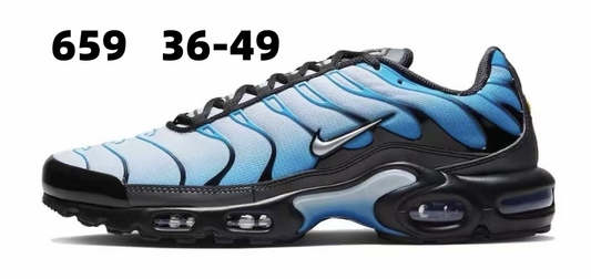 Nike TN White Sky Blue with White Black Swoosh