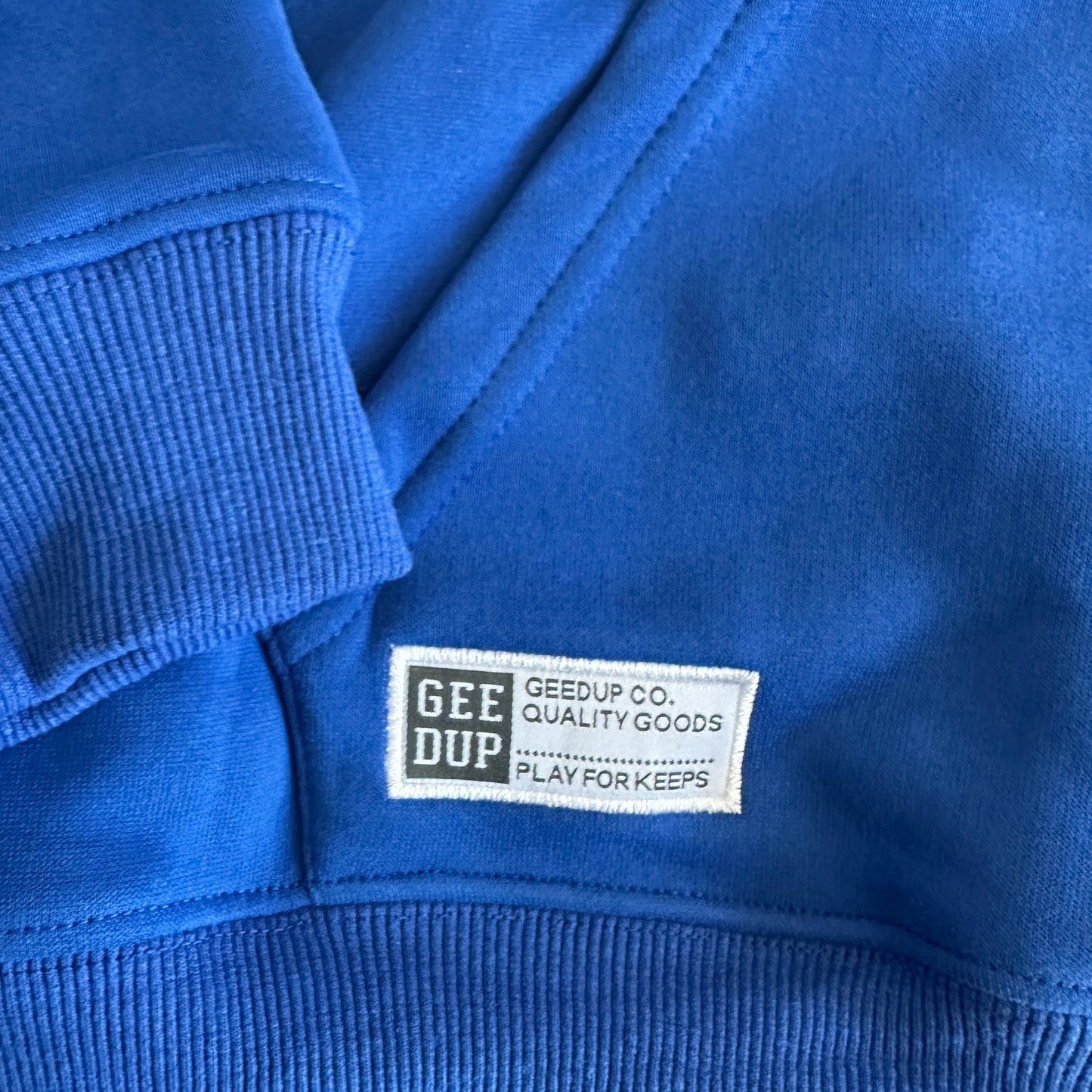 Geedup Team Logo Hoodie 'Blue' (2022)