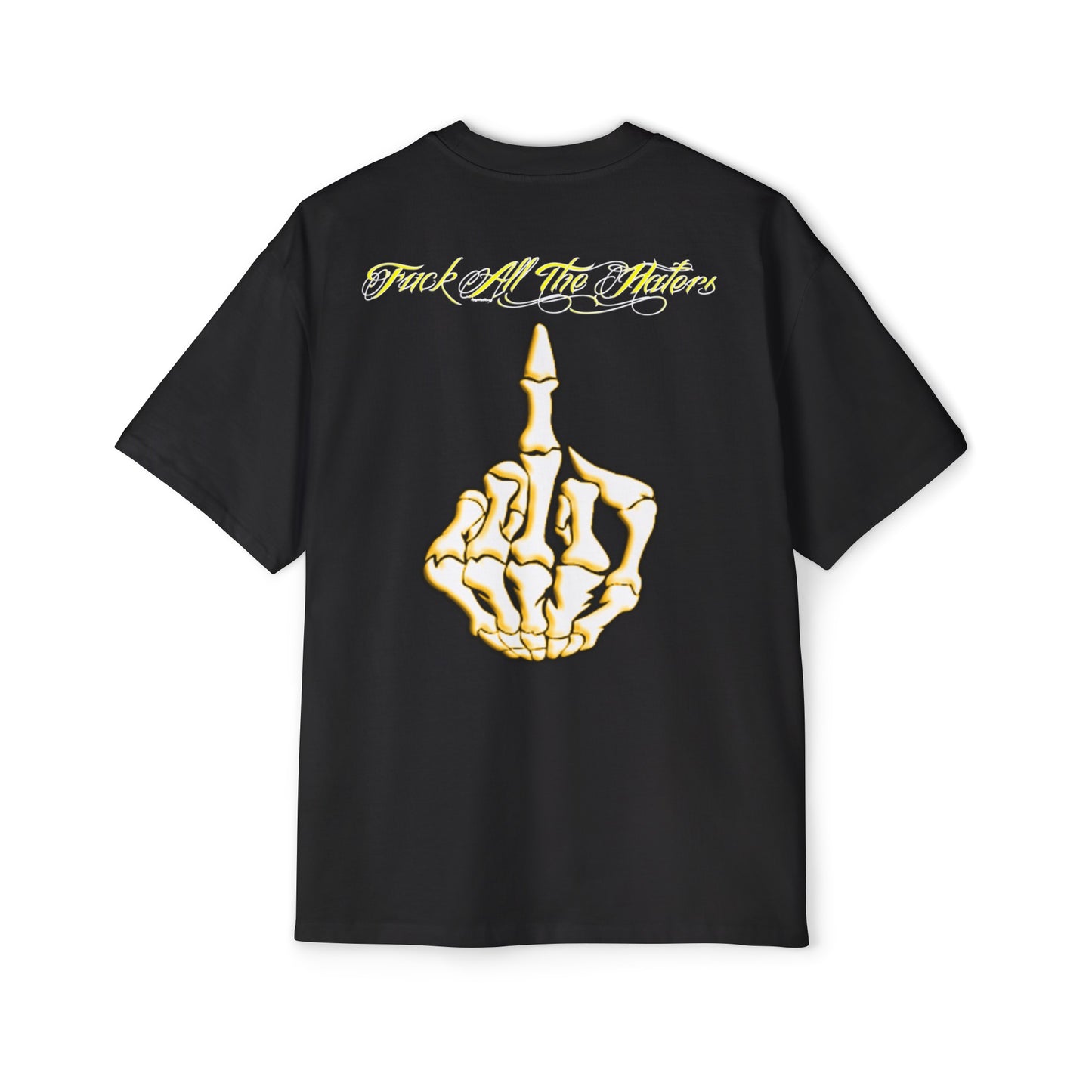 DCL Fuck All The Haters  Yellow/Black Tee