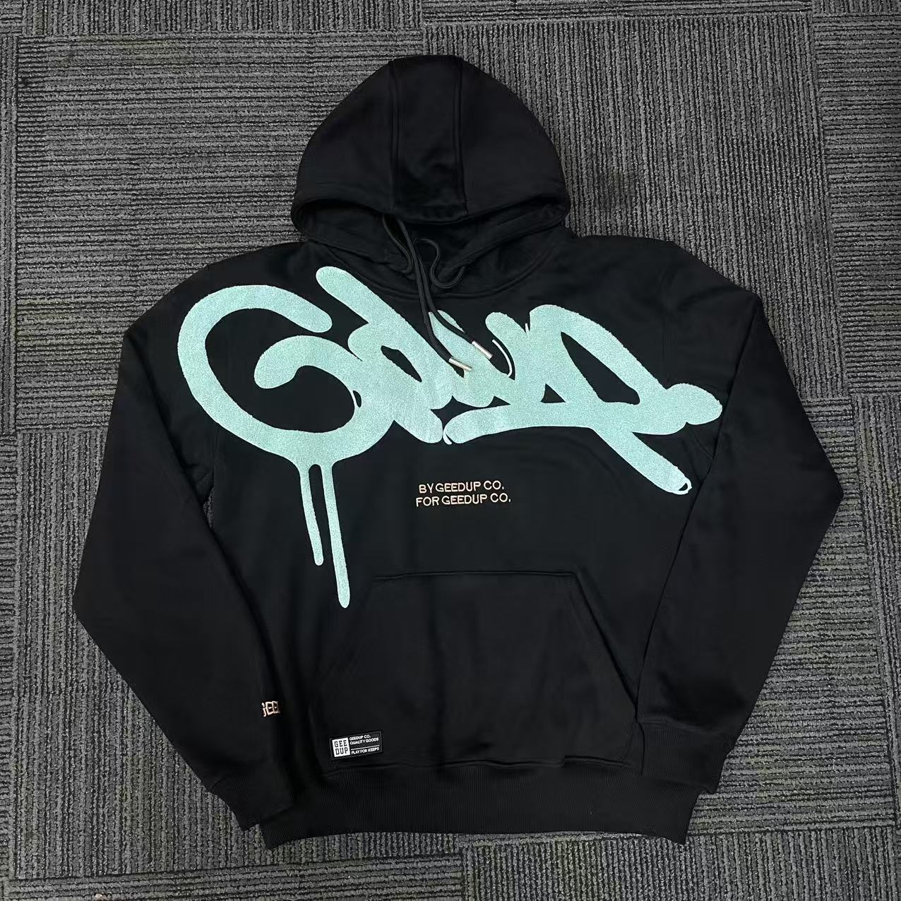 Geedup Arrdee Handstyle Hoodie 'Black / Multi' (2025)