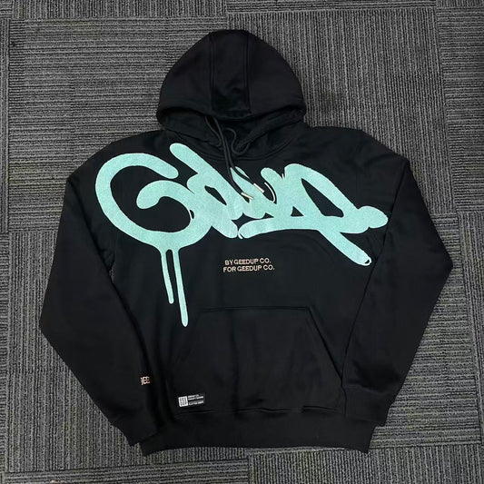 Geedup Arrdee Handstyle Hoodie 'Black / Multi' (2025)