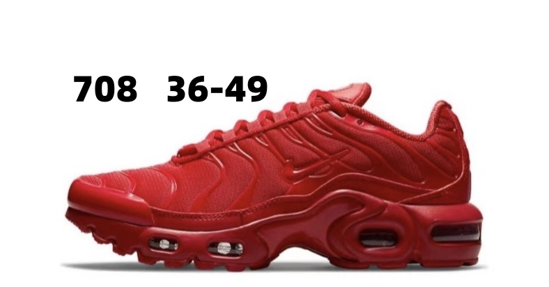 Nike TN Red with Red Swoosh