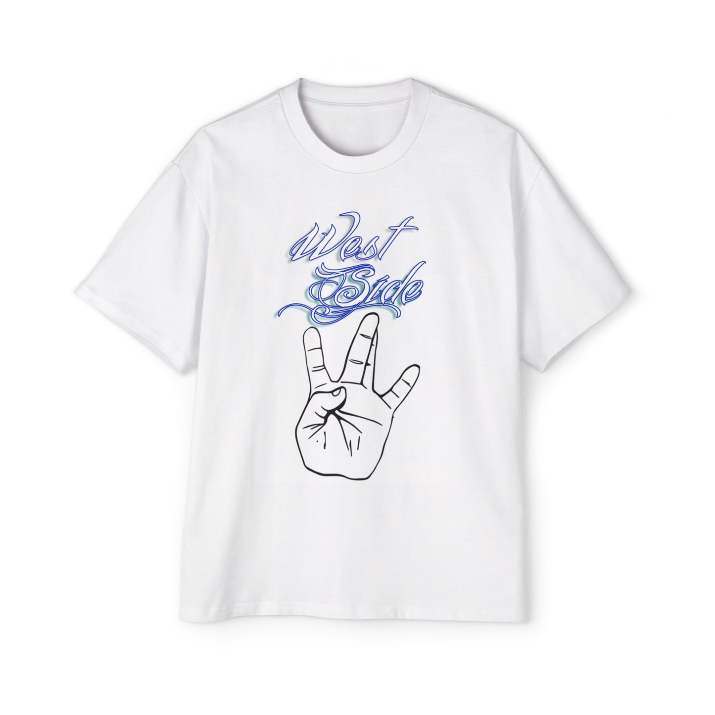 DCL Westside Script Salute White Tee