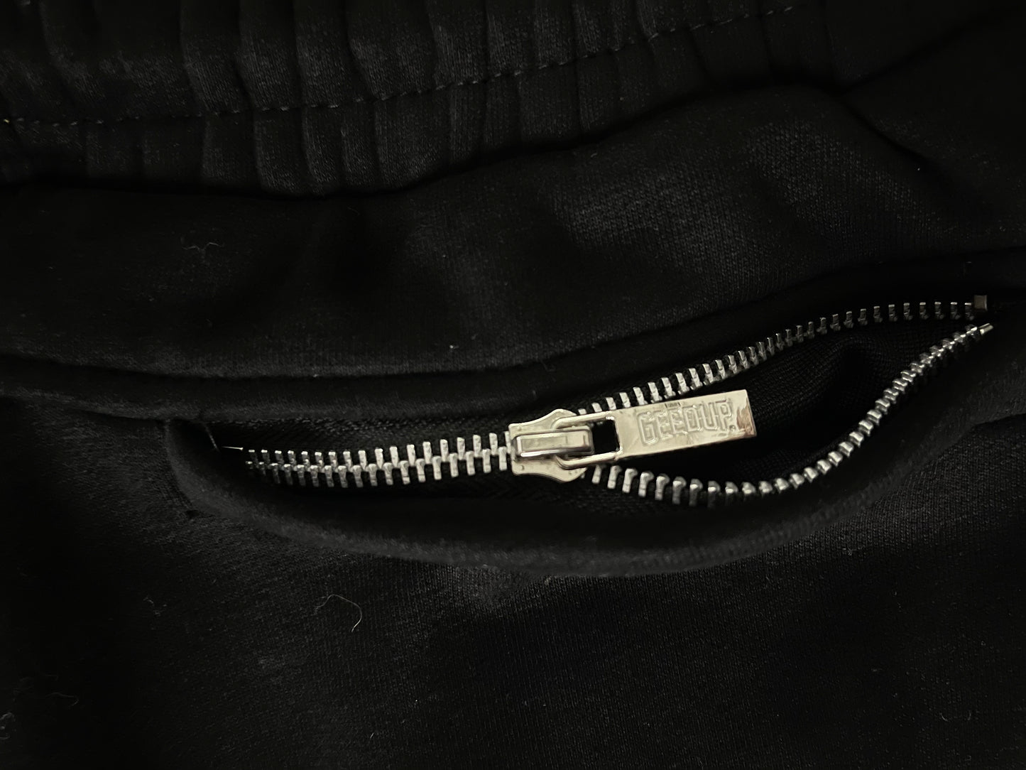 Geedup Handstyle Track Pants 'Black / Baby Blue' (2024)