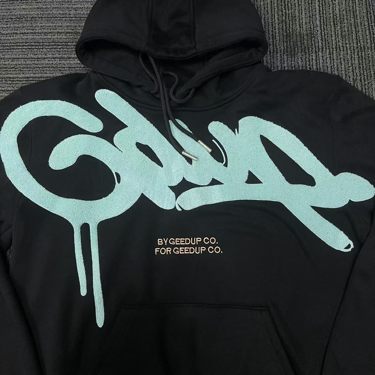 Geedup Arrdee Handstyle Hoodie 'Black / Multi' (2025)