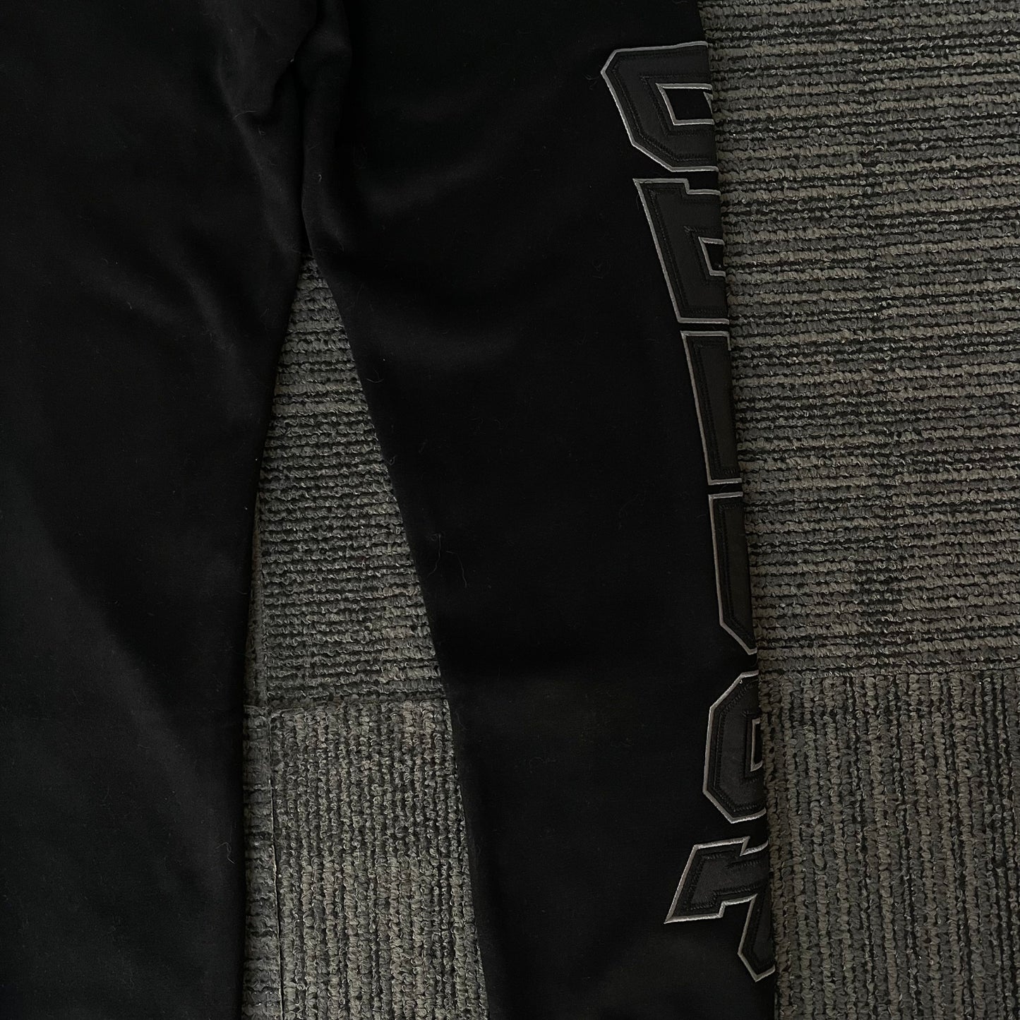Geedup Co x Trapstar Team Logo x Irongate T Track Pants - Black/White (2025)