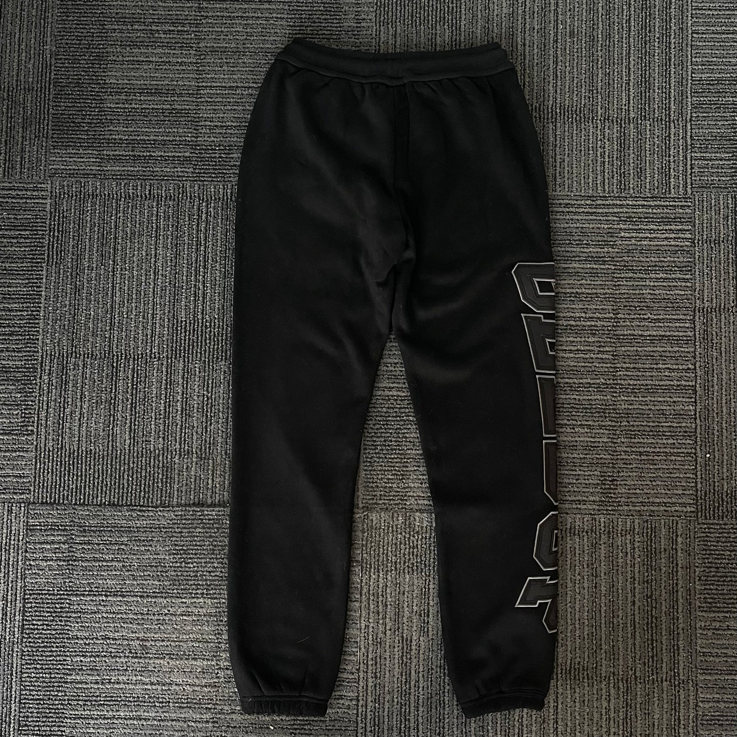 Geedup Co x Trapstar Team Logo x Irongate T Track Pants - Black/White (2025)