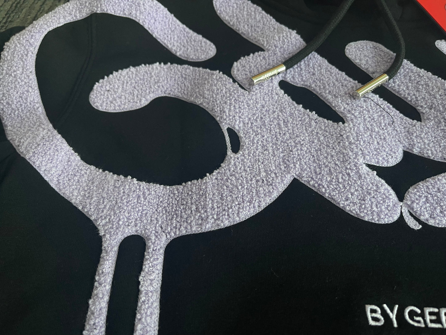Geedup Handstyle Hoodie 'Black / Lavender' (2024)