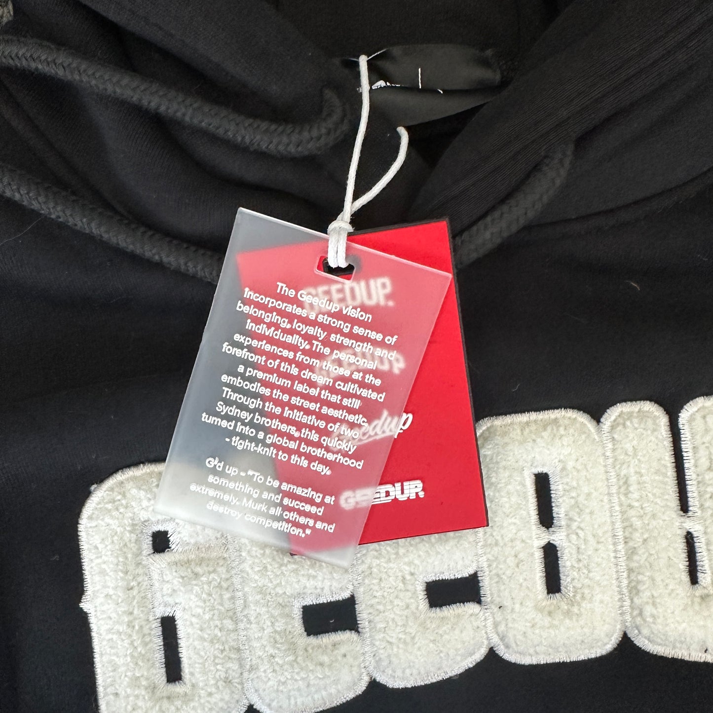 Geedup Play For Keeps Hoodie 'Bone White' (2023)