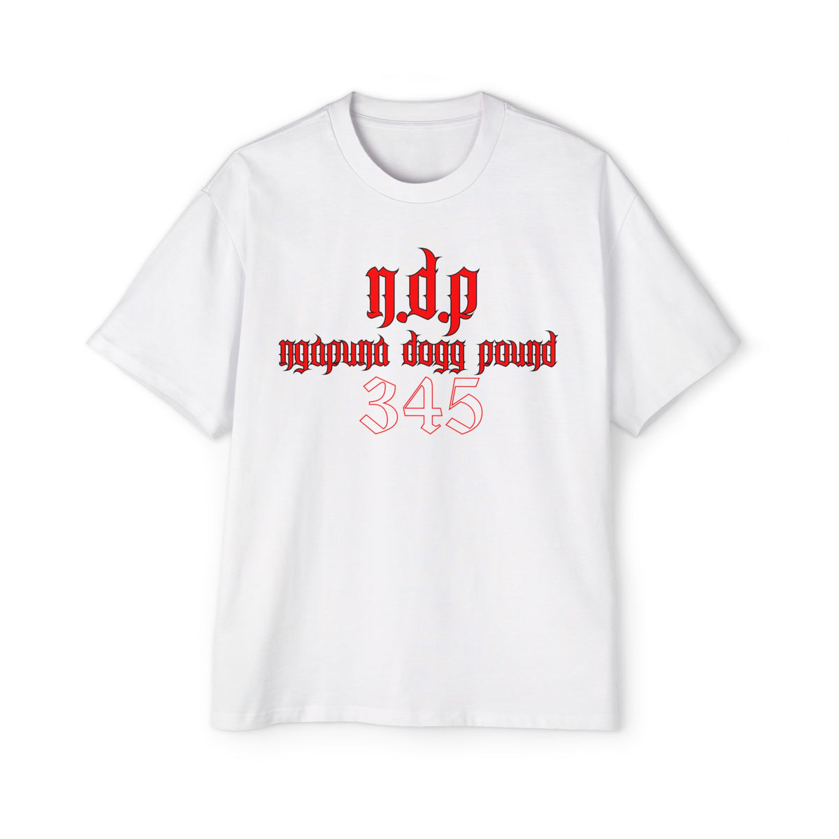 Ndp Clothes DCL NDP 345 Eastsidaz White Tee – Dspize Clothing Limited