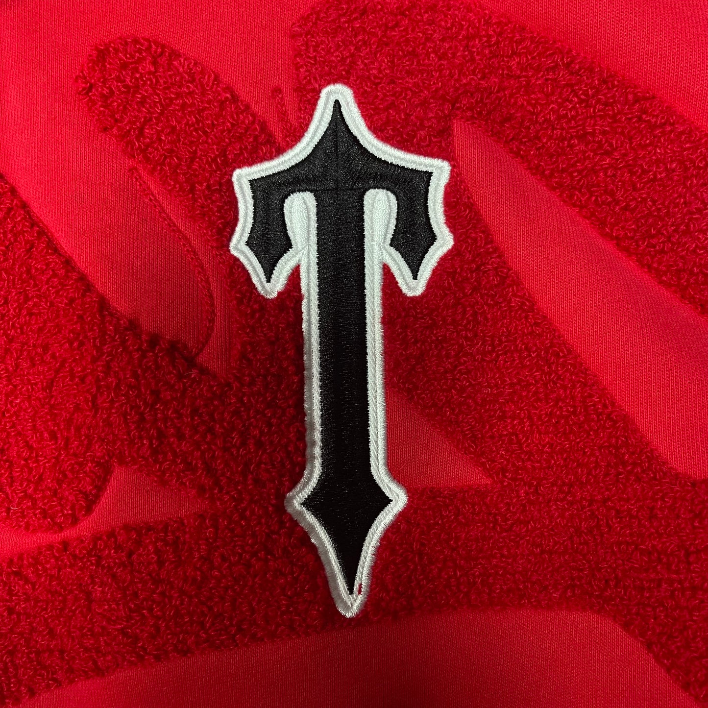 Geedup x Trapstar Handstyle x Irongate T Hoodie 'Red' (2025)