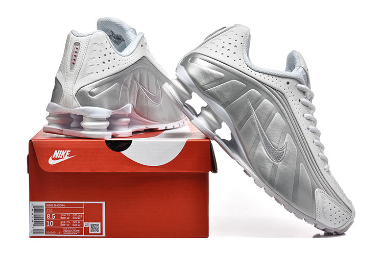 Nike Shox Silver / White