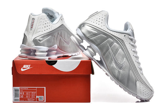 Nike Shox Silver / White