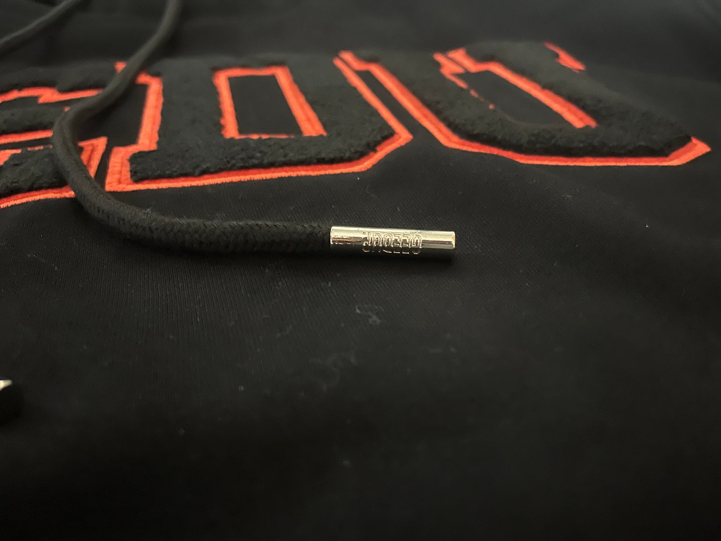 Geedup Team Logo Hoodie 'Black / Black Orange' (2025)